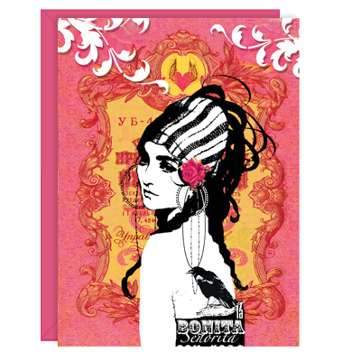 Greeting Card - Bonita Greeting Card - Bonita